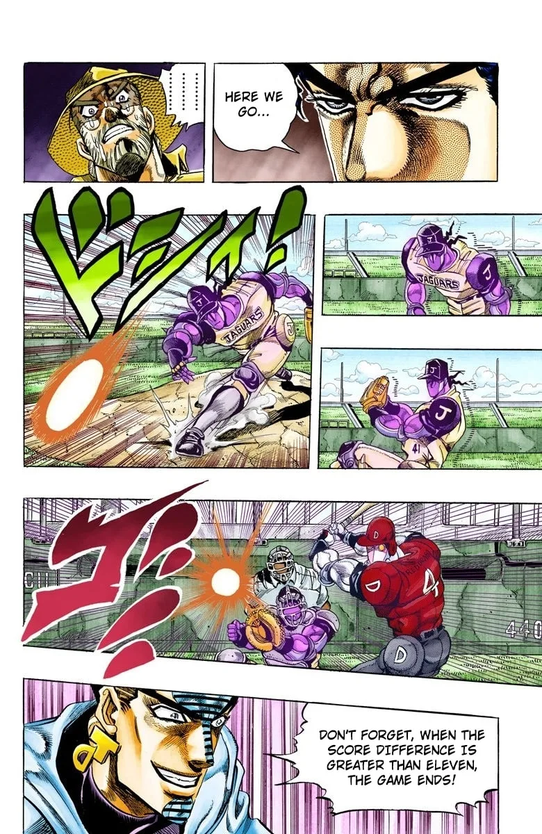 JoJo no Kimyou na Bouken Part 3: Stardust Crusaders Colored Manga — Chapter 123 — Page 11