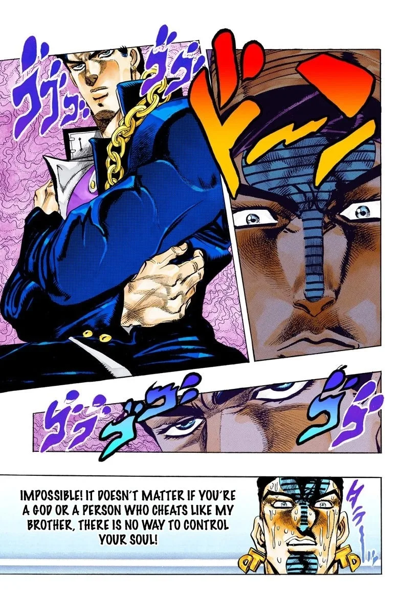 JoJo no Kimyou na Bouken Part 3: Stardust Crusaders Colored Manga — Chapter 123 — Page 14