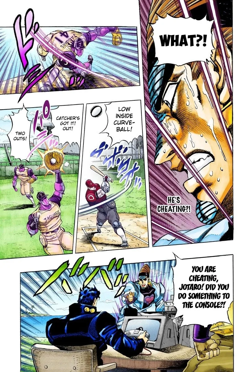JoJo no Kimyou na Bouken Part 3: Stardust Crusaders Colored Manga — Chapter 123 — Page 16