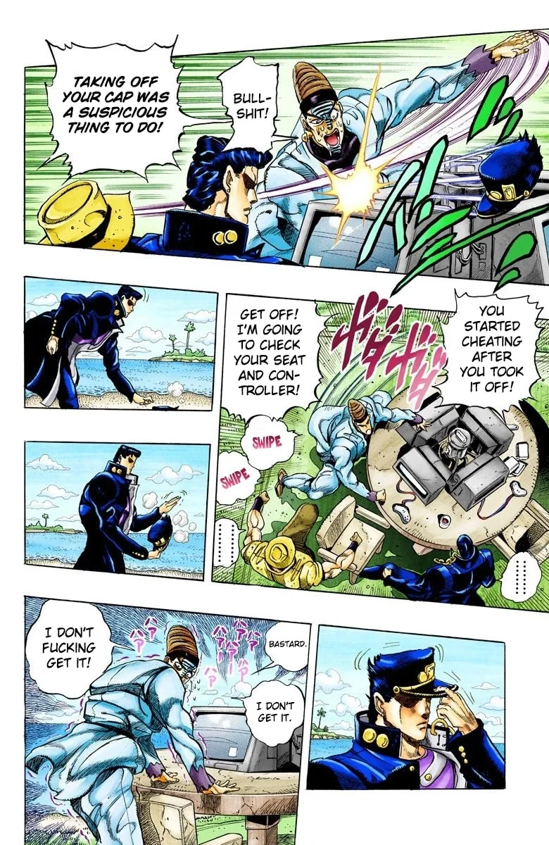 JoJo no Kimyou na Bouken Part 3: Stardust Crusaders Colored Manga — Chapter 124 — Page 8