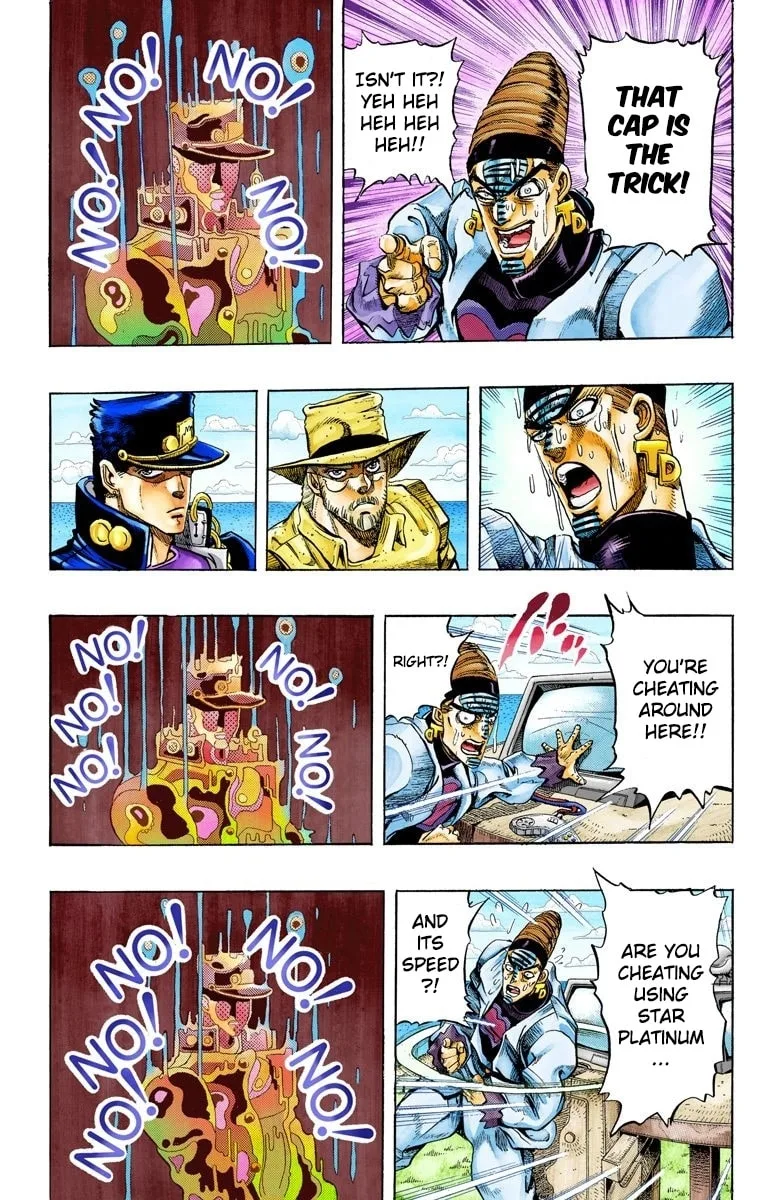 JoJo no Kimyou na Bouken Part 3: Stardust Crusaders Colored Manga — Chapter 124 — Page 9