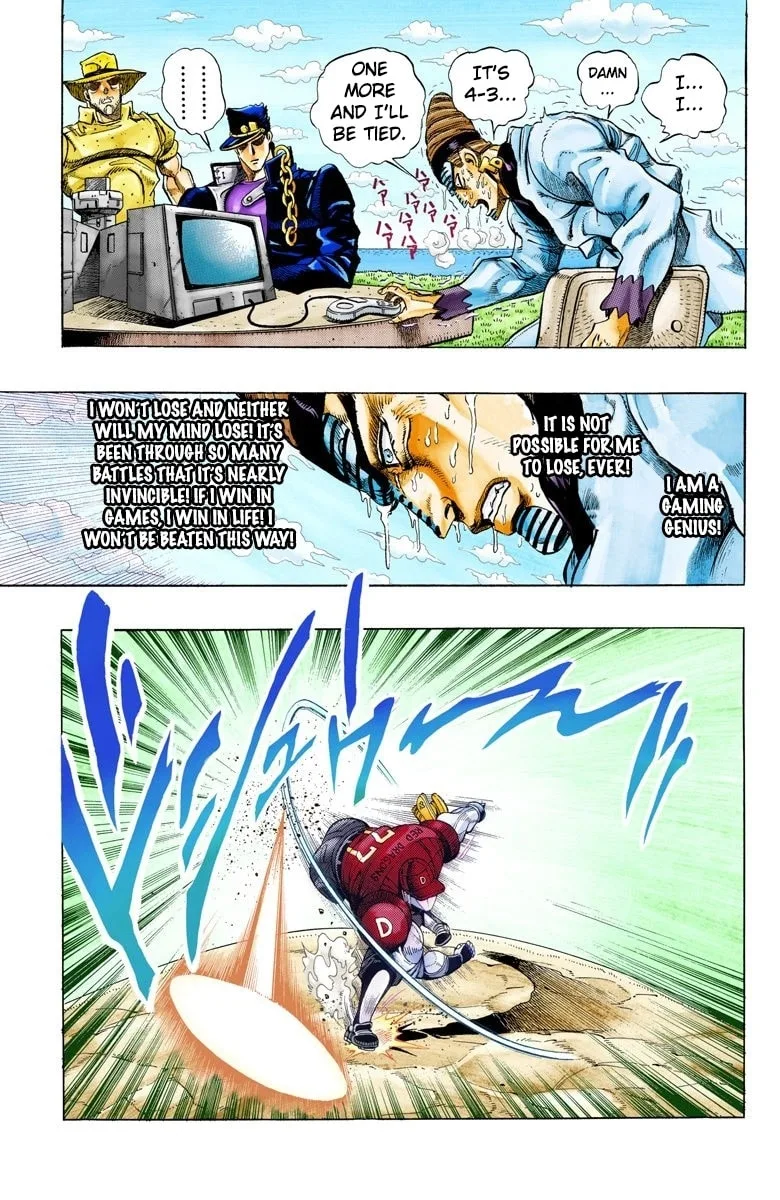 JoJo no Kimyou na Bouken Part 3: Stardust Crusaders Colored Manga — Chapter 124 — Page 11