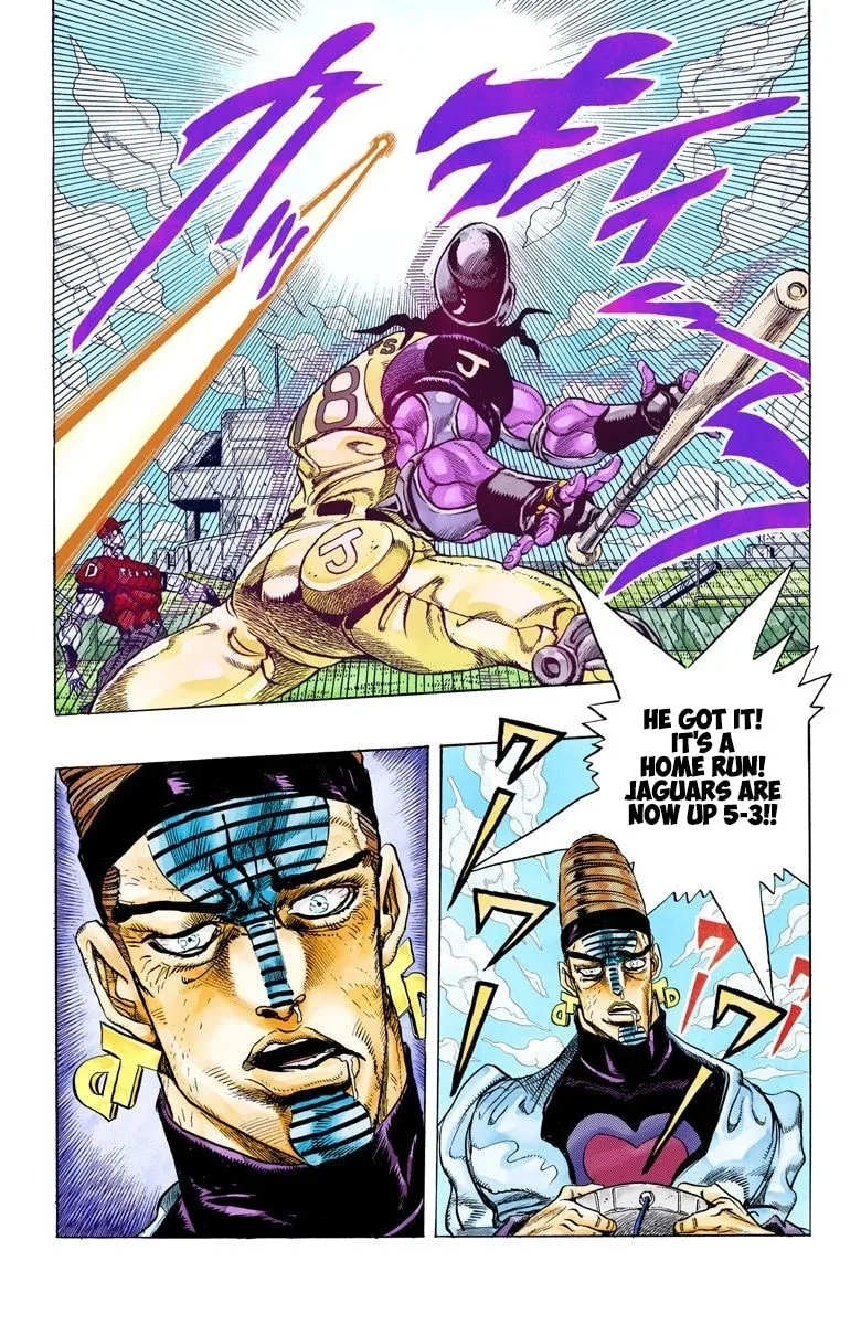 JoJo no Kimyou na Bouken Part 3: Stardust Crusaders Colored Manga — Chapter 124 — Page 12