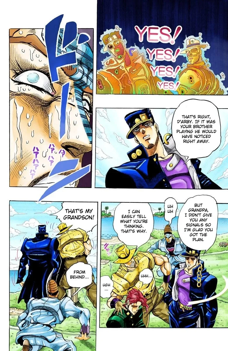JoJo no Kimyou na Bouken Part 3: Stardust Crusaders Colored Manga — Chapter 124 — Page 16