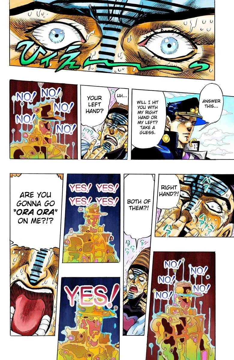 JoJo no Kimyou na Bouken Part 3: Stardust Crusaders Colored Manga — Chapter 124 — Page 18