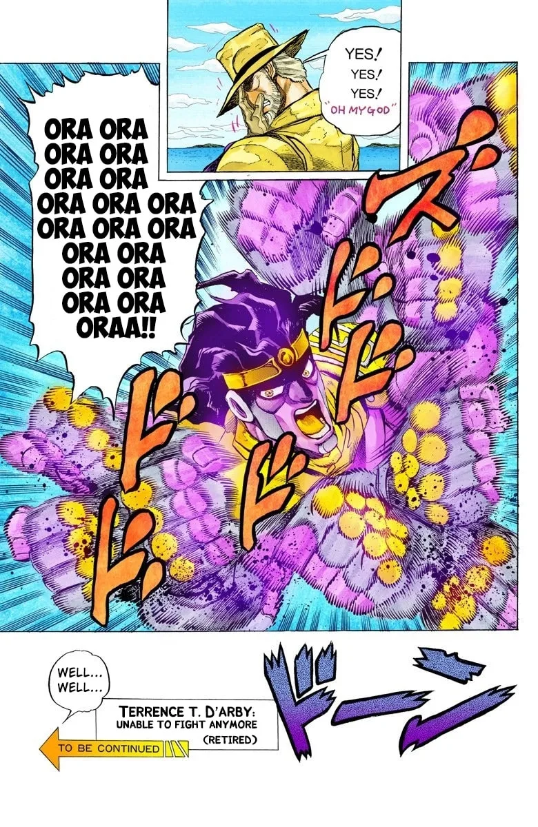 JoJo no Kimyou na Bouken Part 3: Stardust Crusaders Colored Manga — Chapter 124 — Page 19