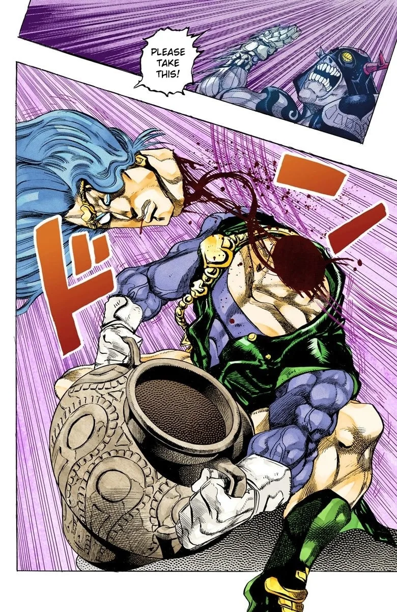 JoJo no Kimyou na Bouken Part 3: Stardust Crusaders Colored Manga β Chapter 125 β Page 12
