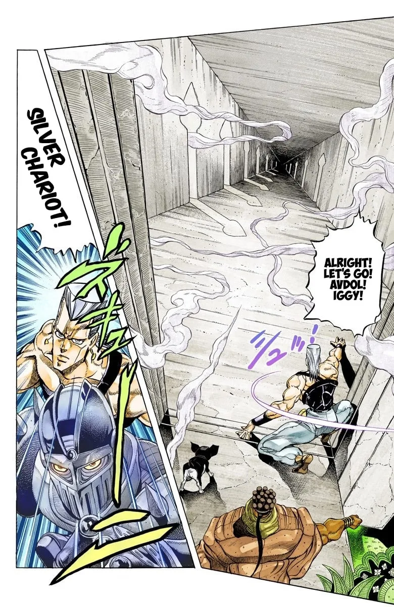 JoJo no Kimyou na Bouken Part 3: Stardust Crusaders Colored Manga β Chapter 126 β Page 3