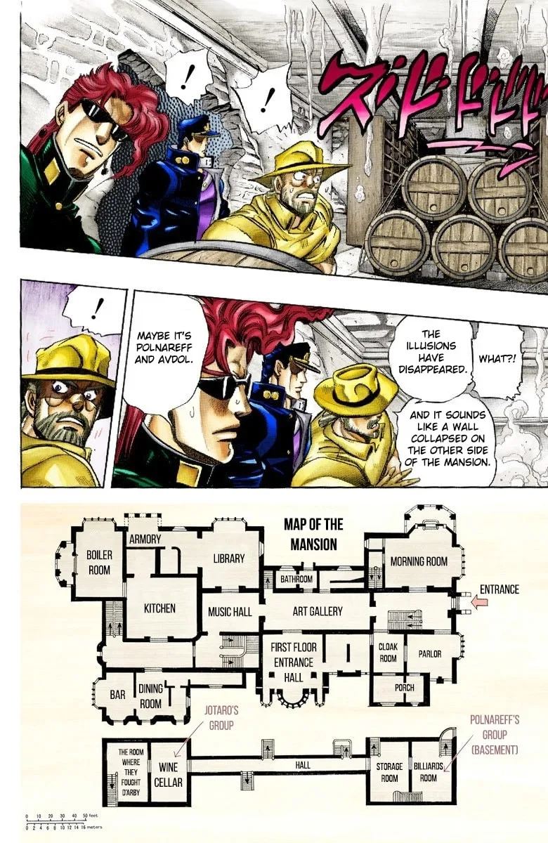 JoJo no Kimyou na Bouken Part 3: Stardust Crusaders Colored Manga β Chapter 127 β Page 12