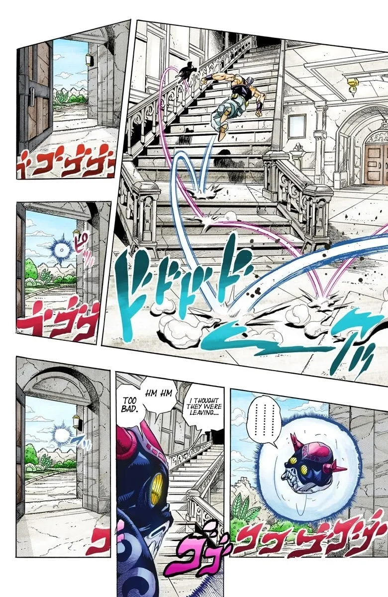 JoJo no Kimyou na Bouken Part 3: Stardust Crusaders Colored Manga β Chapter 128 β Page 3