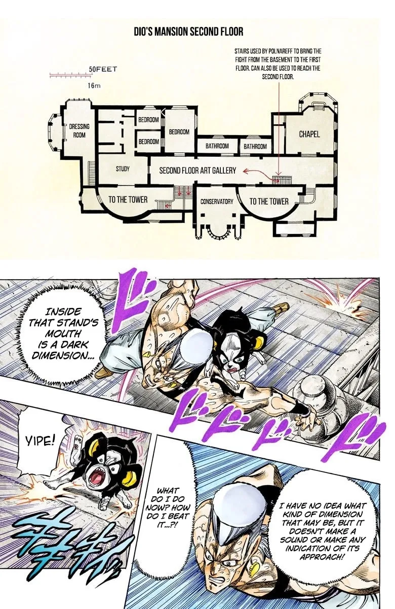 JoJo no Kimyou na Bouken Part 3: Stardust Crusaders Colored Manga β Chapter 128 β Page 4