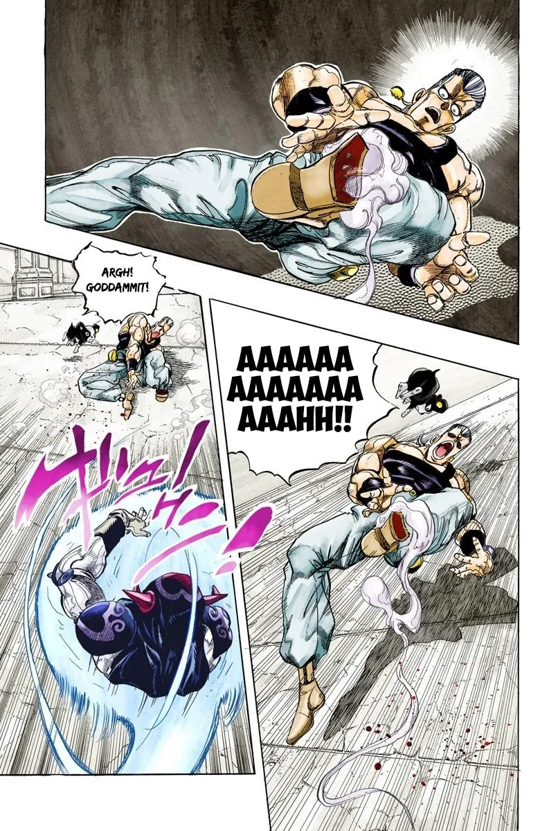 JoJo no Kimyou na Bouken Part 3: Stardust Crusaders Colored Manga β Chapter 128 β Page 12