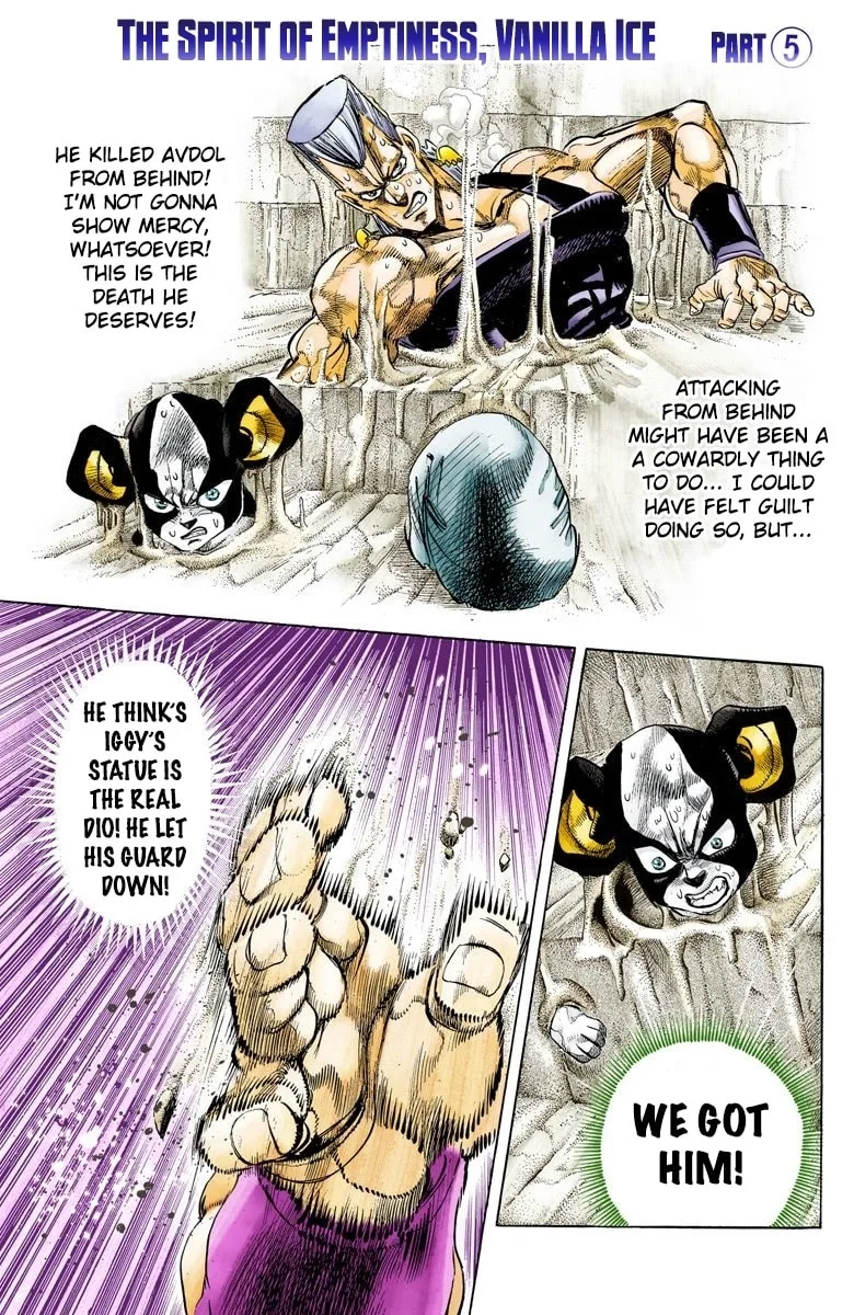 JoJo no Kimyou na Bouken Part 3: Stardust Crusaders Colored Manga β Chapter 129 β Page 1