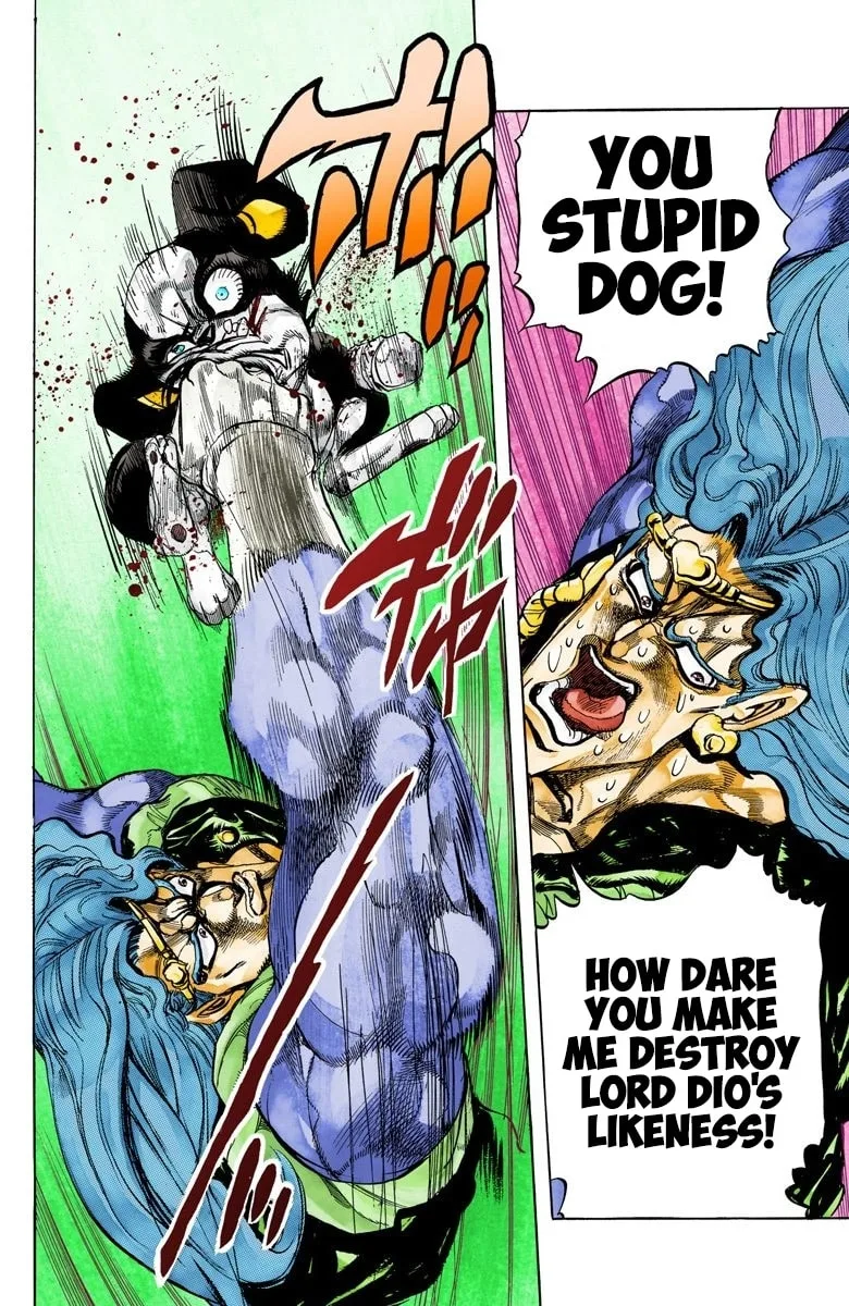 JoJo no Kimyou na Bouken Part 3: Stardust Crusaders Colored Manga β Chapter 129 β Page 8