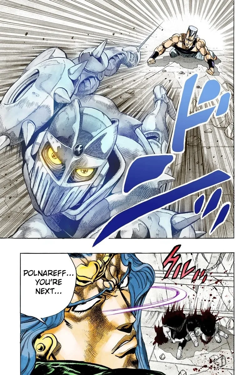 JoJo no Kimyou na Bouken Part 3: Stardust Crusaders Colored Manga β Chapter 129 β Page 13
