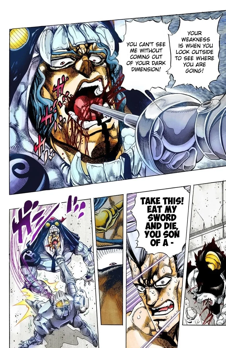 JoJo no Kimyou na Bouken Part 3: Stardust Crusaders Colored Manga — Chapter 130 — Page 2