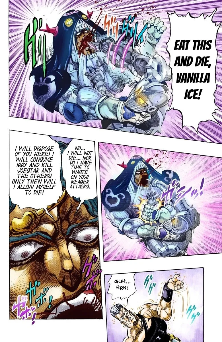 JoJo no Kimyou na Bouken Part 3: Stardust Crusaders Colored Manga — Chapter 130 — Page 4