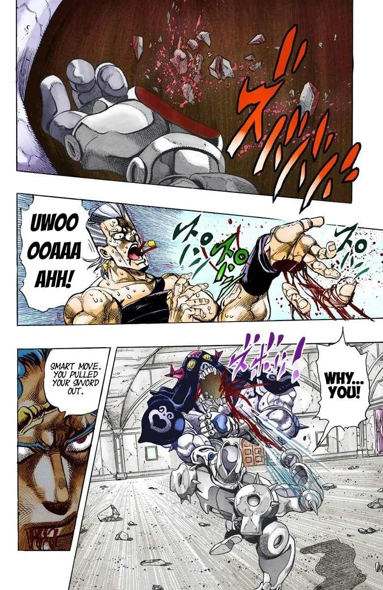 JoJo no Kimyou na Bouken Part 3: Stardust Crusaders Colored Manga — Chapter 130 — Page 6