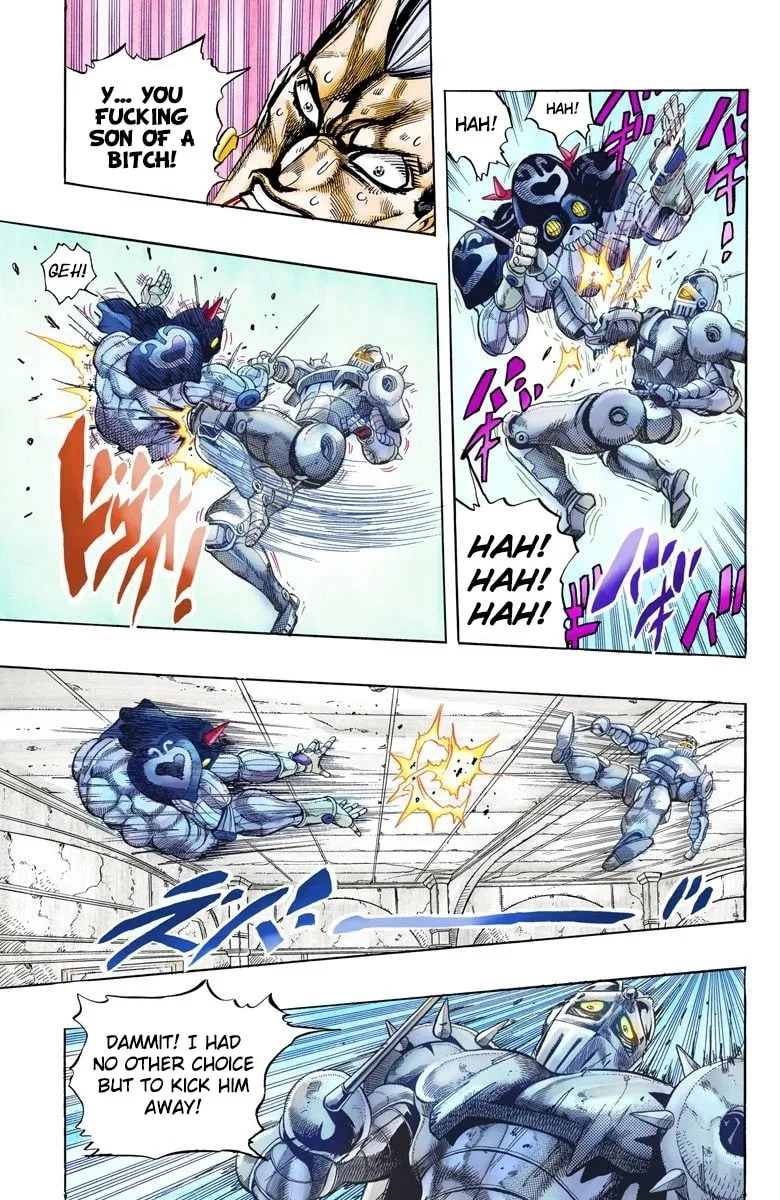 JoJo no Kimyou na Bouken Part 3: Stardust Crusaders Colored Manga — Chapter 130 — Page 9