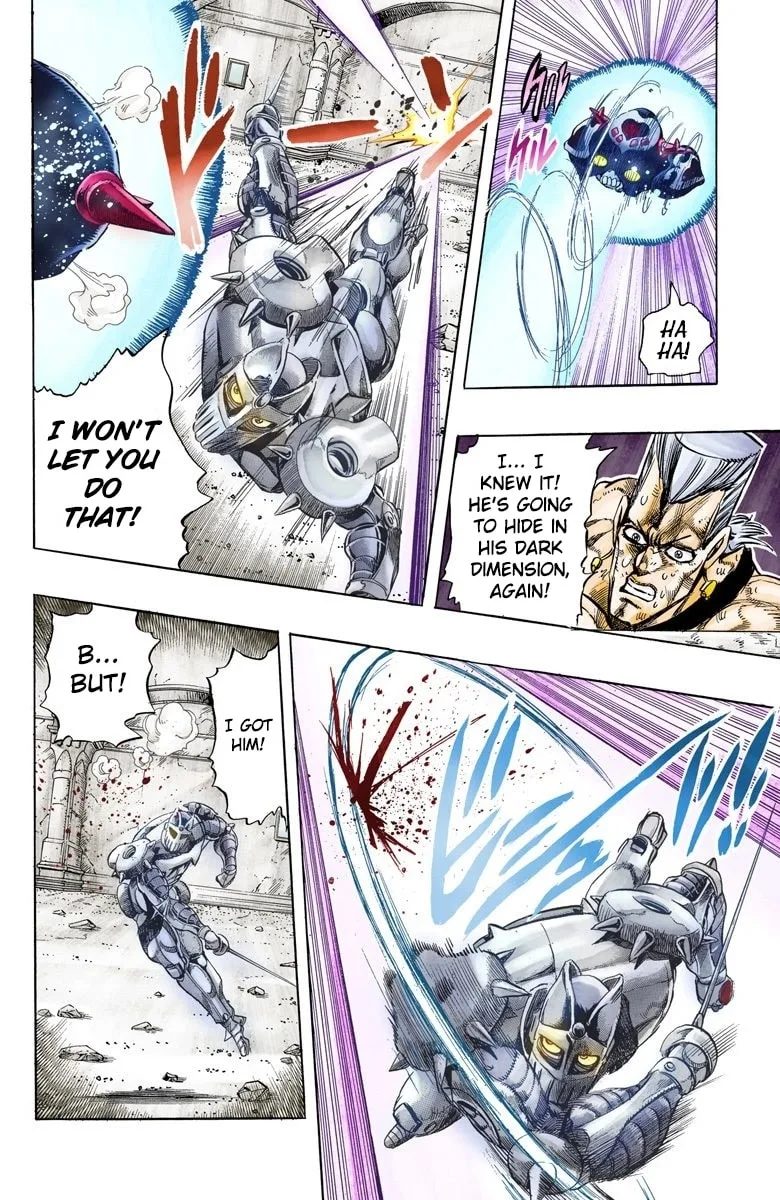JoJo no Kimyou na Bouken Part 3: Stardust Crusaders Colored Manga — Chapter 130 — Page 10