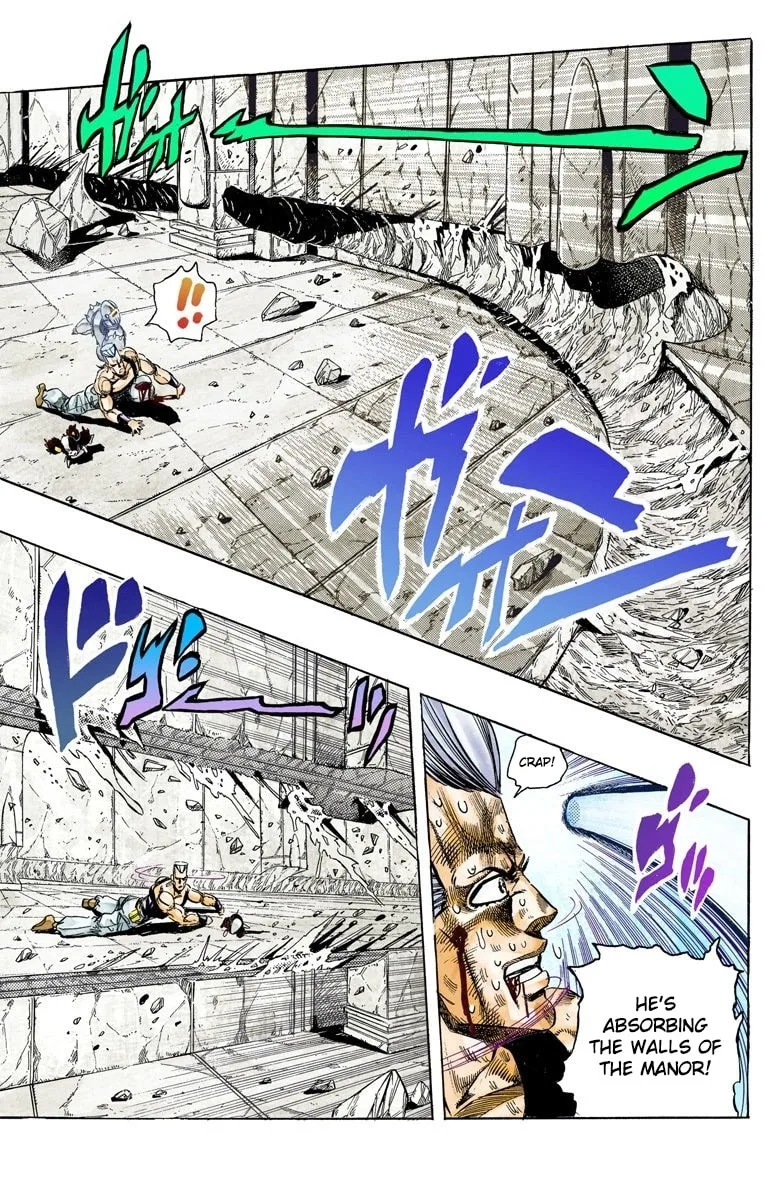 JoJo no Kimyou na Bouken Part 3: Stardust Crusaders Colored Manga — Chapter 130 — Page 17