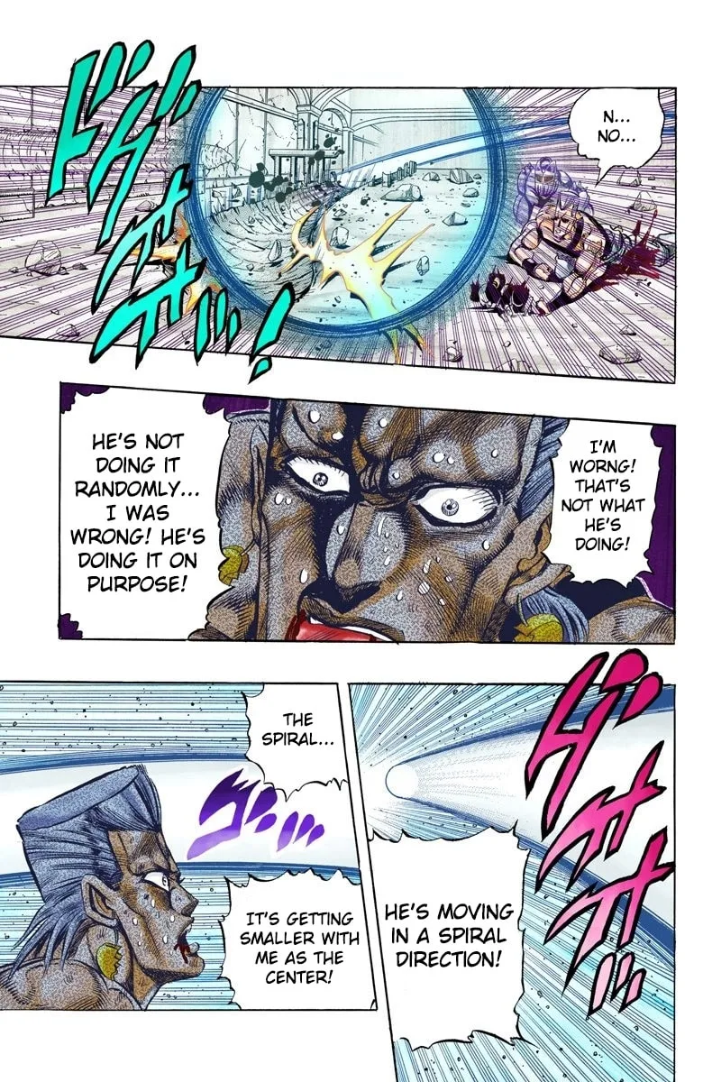 JoJo no Kimyou na Bouken Part 3: Stardust Crusaders Colored Manga — Chapter 130 — Page 19