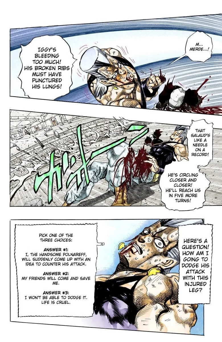 JoJo no Kimyou na Bouken Part 3: Stardust Crusaders Colored Manga β Chapter 131 β Page 4