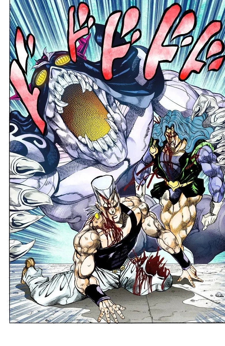 JoJo no Kimyou na Bouken Part 3: Stardust Crusaders Colored Manga — Chapter 132 — Page 8
