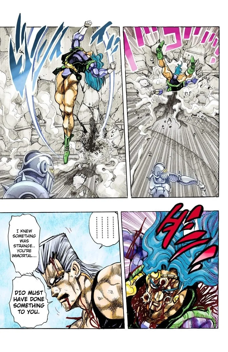JoJo no Kimyou na Bouken Part 3: Stardust Crusaders Colored Manga — Chapter 132 — Page 11