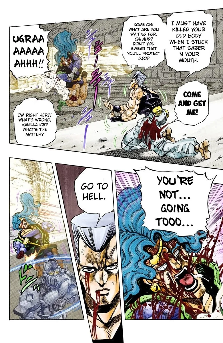 JoJo no Kimyou na Bouken Part 3: Stardust Crusaders Colored Manga — Chapter 132 — Page 14