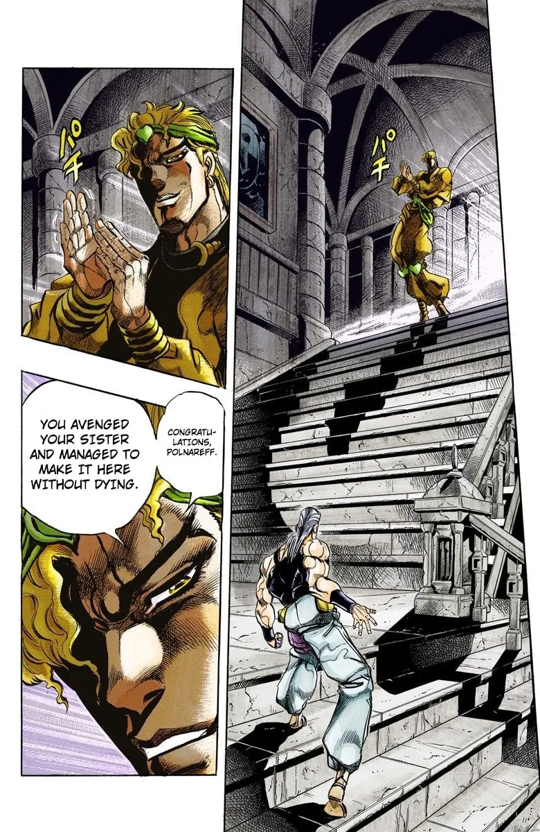 JoJo no Kimyou na Bouken Part 3: Stardust Crusaders Colored Manga — Chapter 135 — Page 3