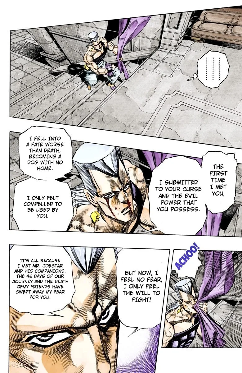 JoJo no Kimyou na Bouken Part 3: Stardust Crusaders Colored Manga — Chapter 135 — Page 5