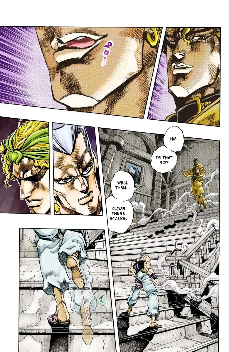 JoJo no Kimyou na Bouken Part 3: Stardust Crusaders Colored Manga — Chapter 135 — Page 6