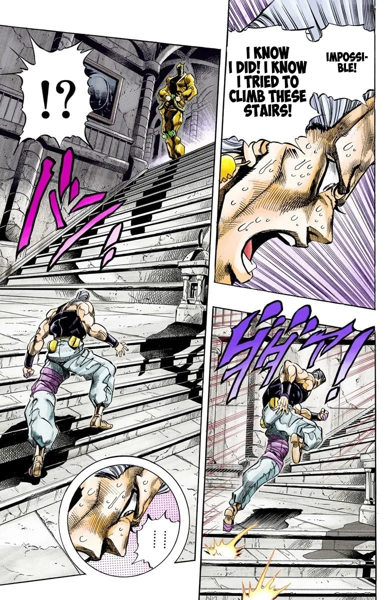 JoJo no Kimyou na Bouken Part 3: Stardust Crusaders Colored Manga — Chapter 135 — Page 10