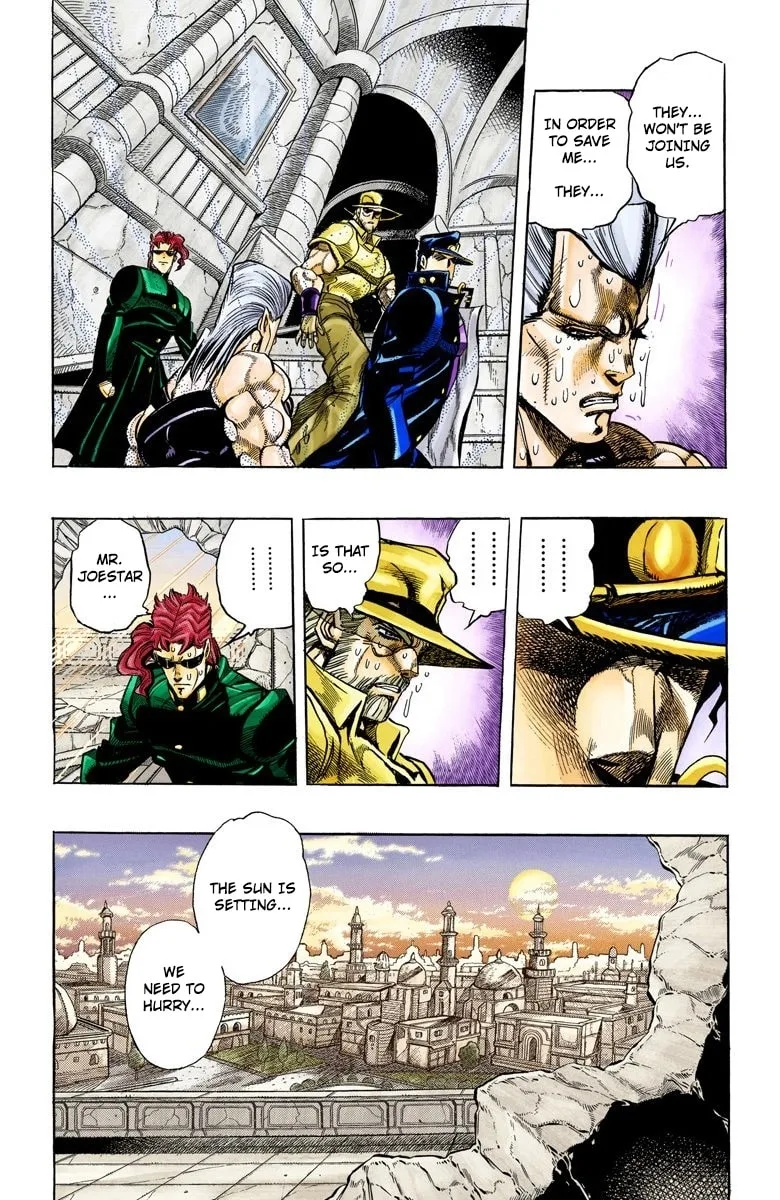 JoJo no Kimyou na Bouken Part 3: Stardust Crusaders Colored Manga β Chapter 136 β Page 4