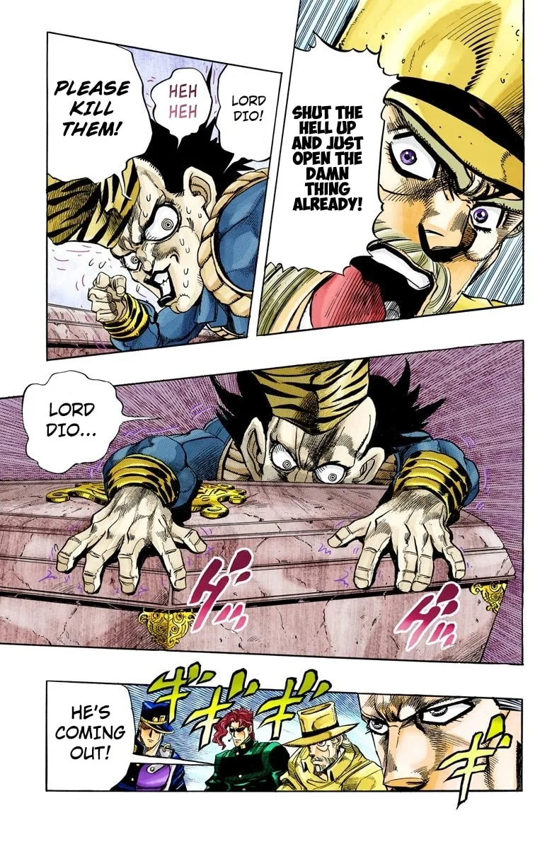 JoJo no Kimyou na Bouken Part 3: Stardust Crusaders Colored Manga β Chapter 136 β Page 13