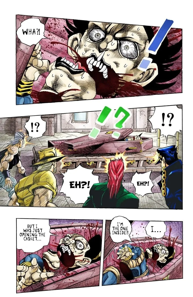 JoJo no Kimyou na Bouken Part 3: Stardust Crusaders Colored Manga β Chapter 136 β Page 17
