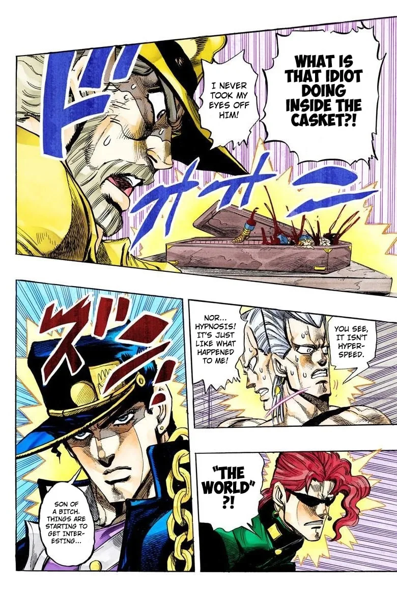JoJo no Kimyou na Bouken Part 3: Stardust Crusaders Colored Manga β Chapter 136 β Page 18