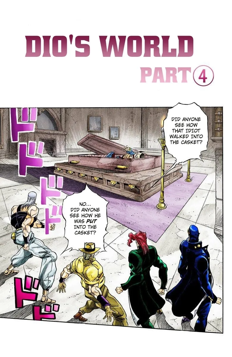 JoJo no Kimyou na Bouken Part 3: Stardust Crusaders Colored Manga — Chapter 137 — Page 1
