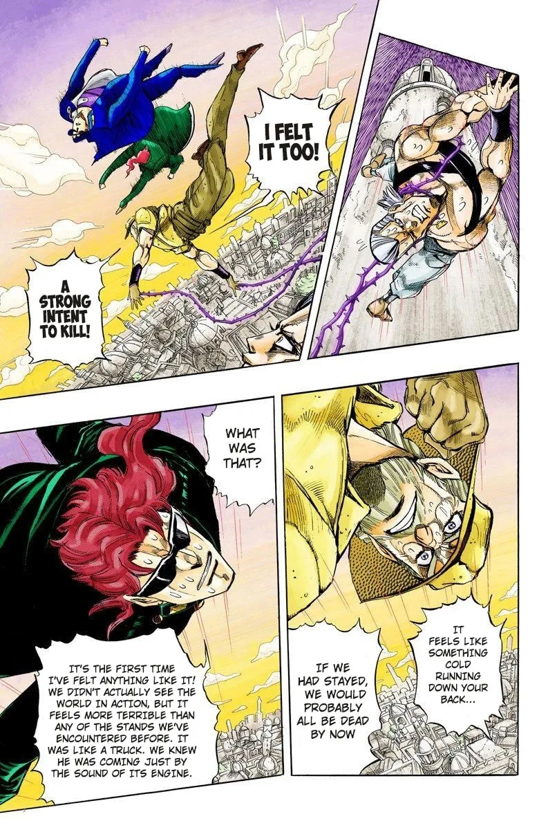 JoJo no Kimyou na Bouken Part 3: Stardust Crusaders Colored Manga — Chapter 137 — Page 5