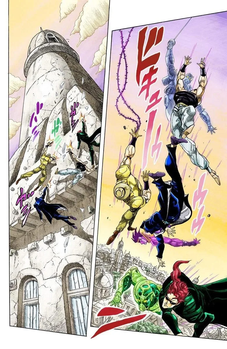 JoJo no Kimyou na Bouken Part 3: Stardust Crusaders Colored Manga — Chapter 137 — Page 6