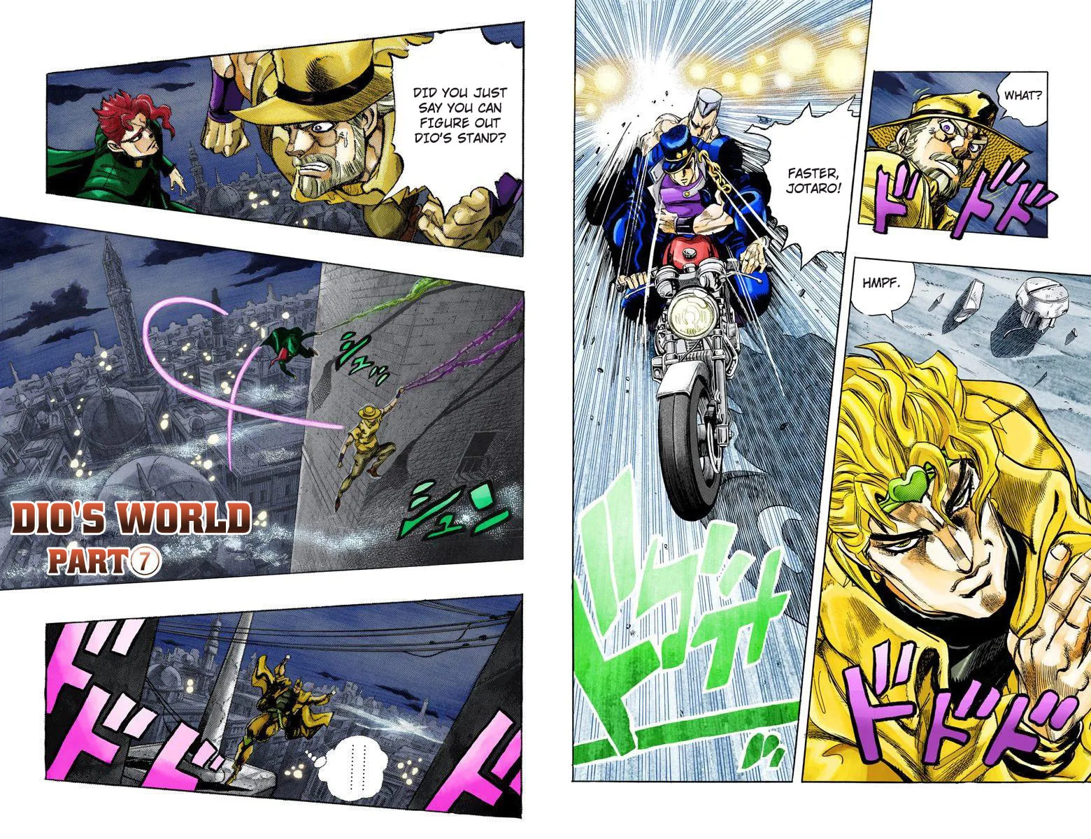 JoJo no Kimyou na Bouken Part 3: Stardust Crusaders Colored Manga — Chapter 140 — Page 1