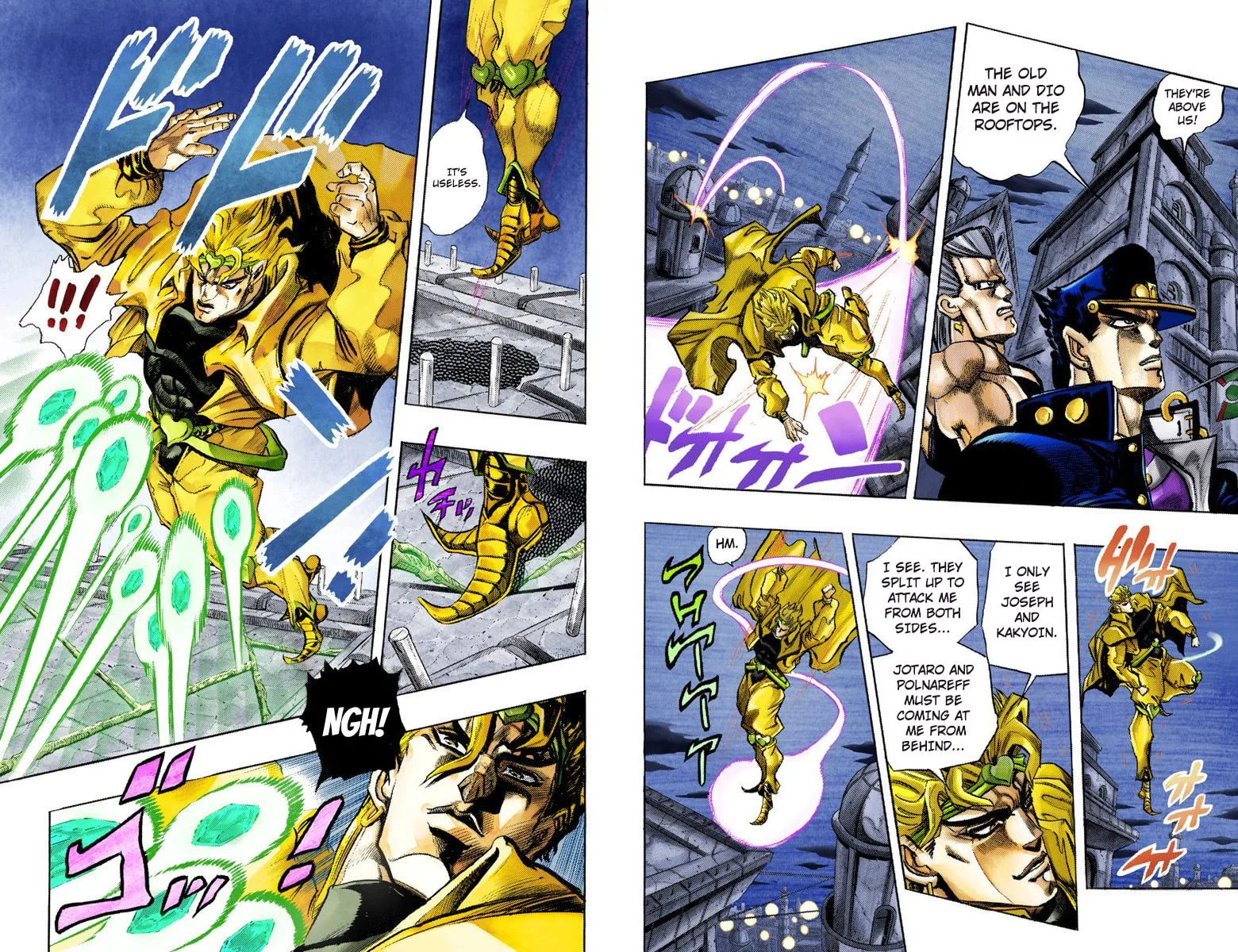 JoJo no Kimyou na Bouken Part 3: Stardust Crusaders Colored Manga — Chapter 140 — Page 5