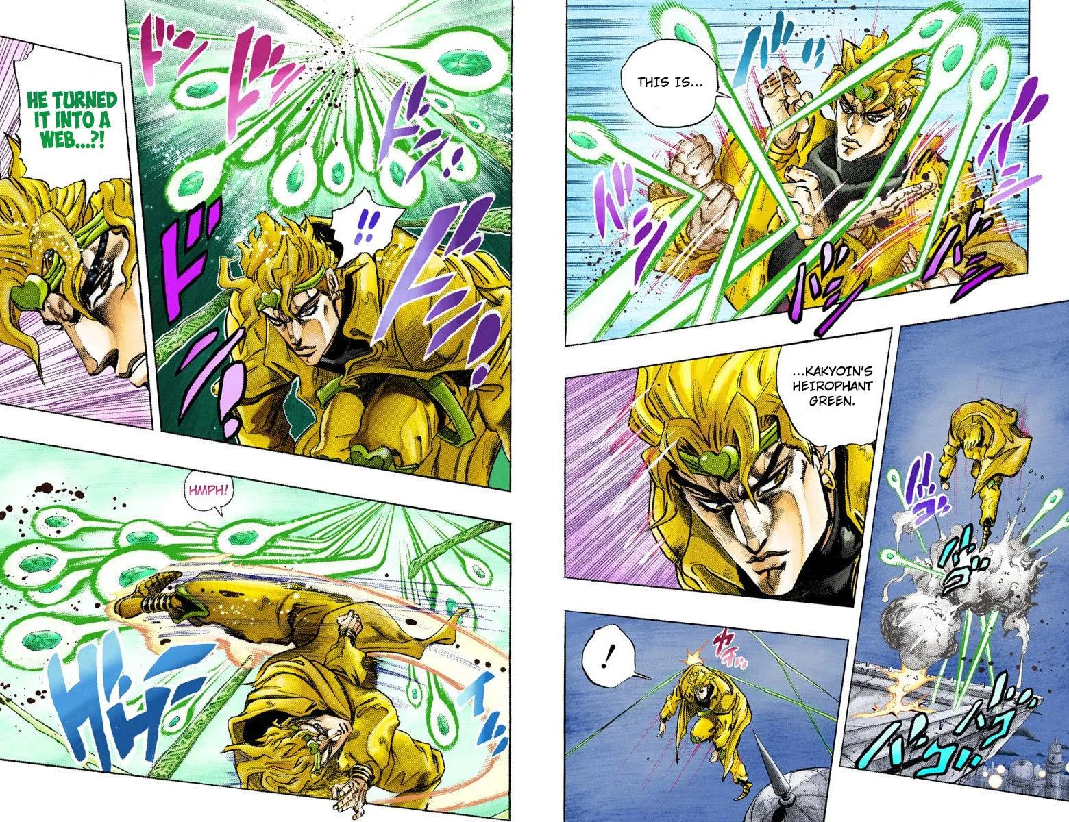 JoJo no Kimyou na Bouken Part 3: Stardust Crusaders Colored Manga — Chapter 140 — Page 6