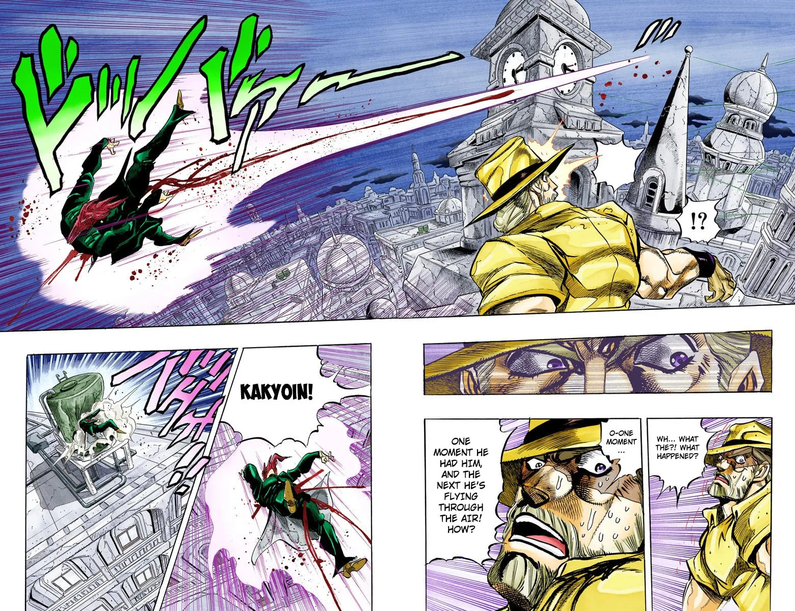 JoJo no Kimyou na Bouken Part 3: Stardust Crusaders Colored Manga — Chapter 141 — Page 4