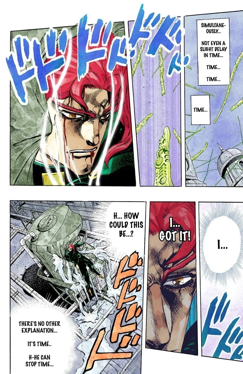 JoJo no Kimyou na Bouken Part 3: Stardust Crusaders Colored Manga — Chapter 141 — Page 7