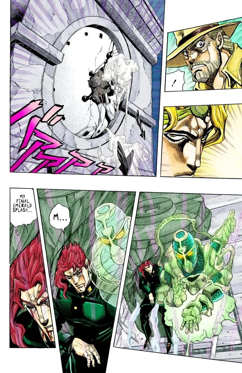 JoJo no Kimyou na Bouken Part 3: Stardust Crusaders Colored Manga — Chapter 141 — Page 11