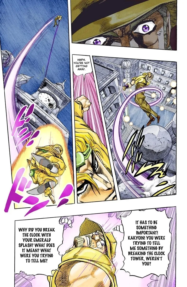 JoJo no Kimyou na Bouken Part 3: Stardust Crusaders Colored Manga — Chapter 141 — Page 16