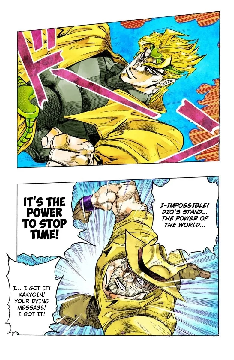 JoJo no Kimyou na Bouken Part 3: Stardust Crusaders Colored Manga — Chapter 141 — Page 18