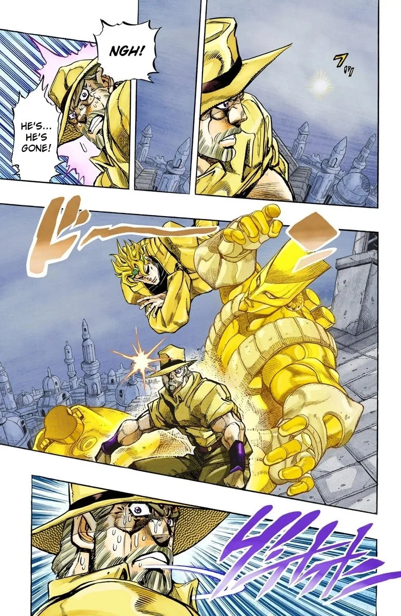 JoJo no Kimyou na Bouken Part 3: Stardust Crusaders Colored Manga — Chapter 142 — Page 3